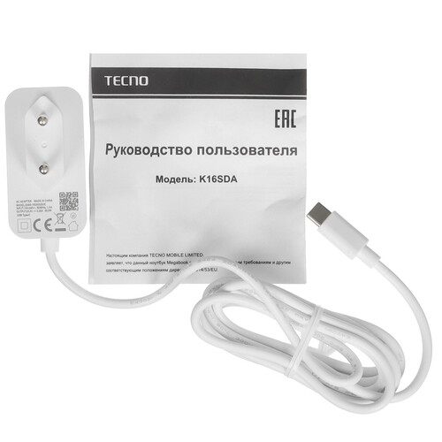 Купить 16" Ноутбук Tecno Megabook K16S серый  5465847. Характеристики, отзывы и цены в Донецке