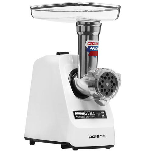 Купить Мясорубка электрическая Polaris PMG 2050 белый  9097236. Характеристики, отзывы и цены в Донецке