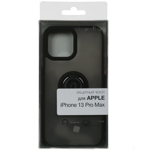 Купить Накладка  Aceline Ring-Muddle для Apple iPhone 13 Pro Max черный/бежевый  4844443. Характеристики, отзывы и цены в Донецке