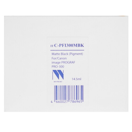 Купить Картридж NV Print C-PFI300 MBK черный матовый  9154175. Характеристики, отзывы и цены в Донецке
