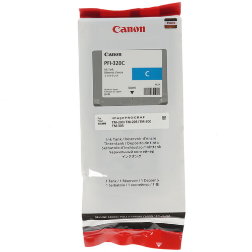 Купить Картридж Canon PFI-320C голубой  1386066. Характеристики, отзывы и цены в Донецке