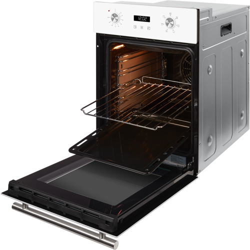 Купить Электрический духовой шкаф HIBERG VM 4260 W белый  9021337. Характеристики, отзывы и цены в Донецке