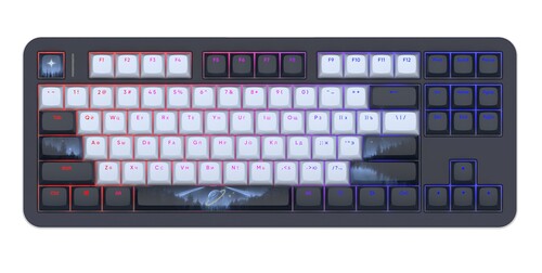 Купить Клавиатура проводная Red Square Alumix TKL Classic Serenity  5612315. Характеристики, отзывы и цены в Донецке