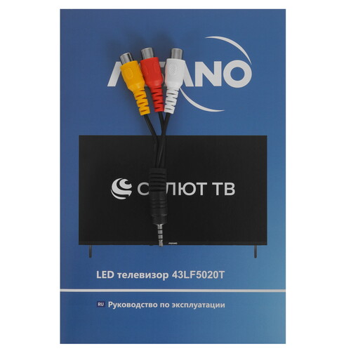 Купить 43" (108 см) Телевизор Asano 43LF5020T черный  9229551. Характеристики, отзывы и цены в Донецке