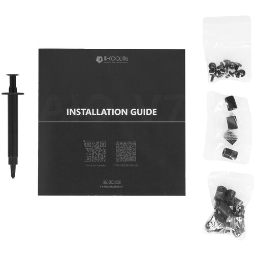Купить Система охлаждения ID-COOLING FX360 PRO черная  5485369. Характеристики, отзывы и цены в Донецке