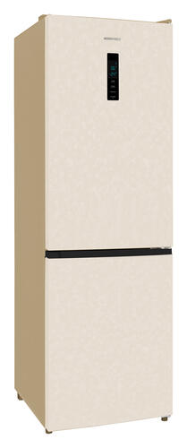 Купить Холодильник с морозильником  Nordfrost RFC 350D NFYm бежевый  9069203. Характеристики, отзывы и цены в Донецке