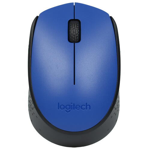 Купить Мышь беспроводная Logitech M170 [910-004647] синий  5059900. Характеристики, отзывы и цены в Донецке