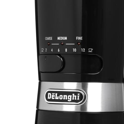 Купить Кофемолка электрическая Delonghi KG210BL черный  5319876. Характеристики, отзывы и цены в Донецке