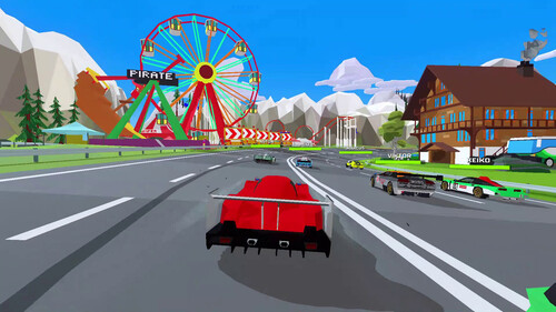 Купить Игра Hotshot Racing (Switch)  5483986. Характеристики, отзывы и цены в Донецке