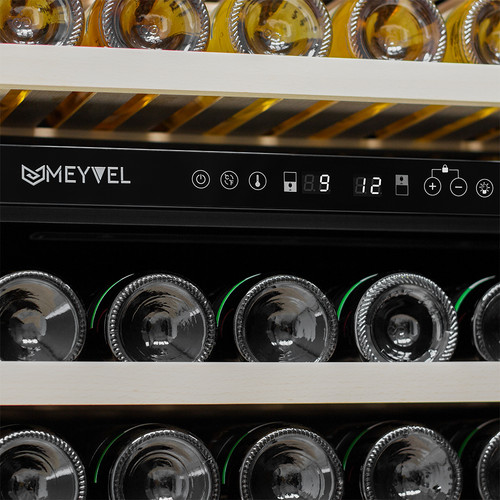 Купить Винный шкаф Meyvel MV77PRO-KBT2 черный  9940993. Характеристики, отзывы и цены в Донецке