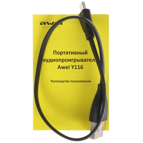 Купить Портативная колонка Awei Y116, черный  4759634. Характеристики, отзывы и цены в Донецке