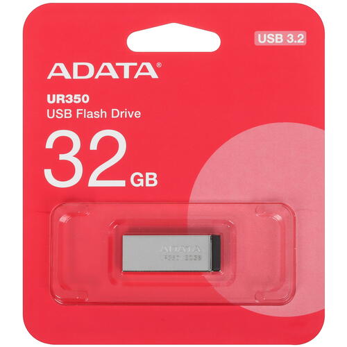 Купить Память USB Flash 32 ГБ Adata UR350 [UR350-32G-RSR/BK]  5444792. Характеристики, отзывы и цены в Донецке