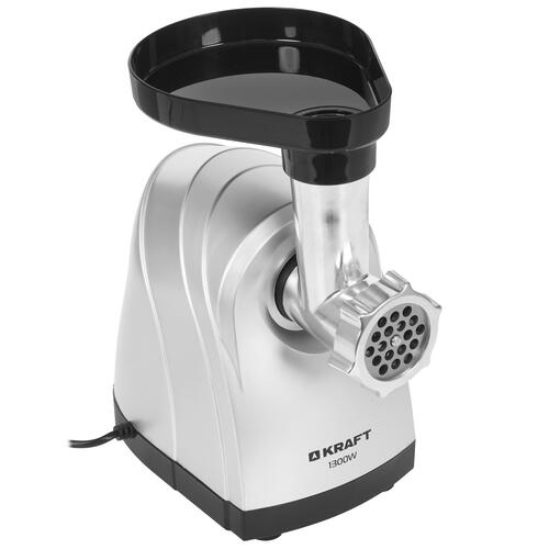 Купить Мясорубка электрическая Kraft KF-MG1320S серый  5371094. Характеристики, отзывы и цены в Донецке
