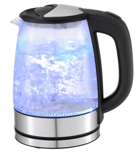 Купить Электрочайник Renova KT17G-01B серебристый  9207208. Характеристики, отзывы и цены в Донецке