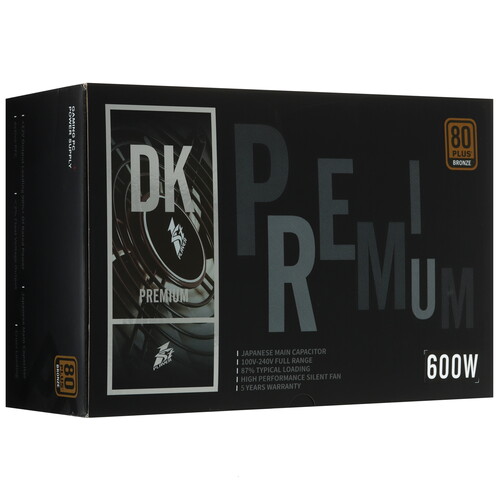 Купить Блок питания 1STPLAYER DK PREMIUM 6.0  5355186. Характеристики, отзывы и цены в Донецке