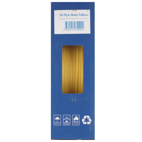 Купить Пластик NVPRINT PLA Meta Yellow  9158604. Характеристики, отзывы и цены в Донецке