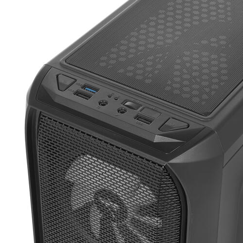 Купить Корпус ZALMAN N5 MF  черный  1611771. Характеристики, отзывы и цены в Донецке