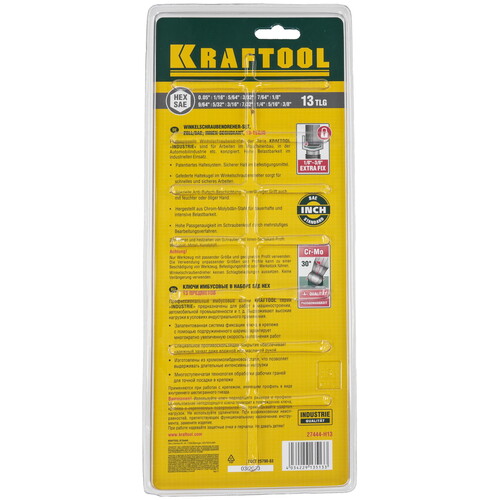 Купить Набор ключей KRAFTOOL 27444-H13  9109073. Характеристики, отзывы и цены в Донецке