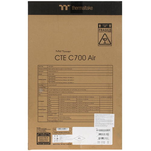 Купить Корпус Thermaltake CTE C700 Air Snow  5425629. Характеристики, отзывы и цены в Донецке