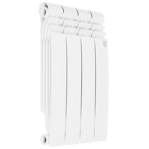 Купить Радиатор биметаллический Royal Thermo BiLiner BM 500/W/04 4 шт-секционный белый  4789585. Характеристики, отзывы и цены в Донецке