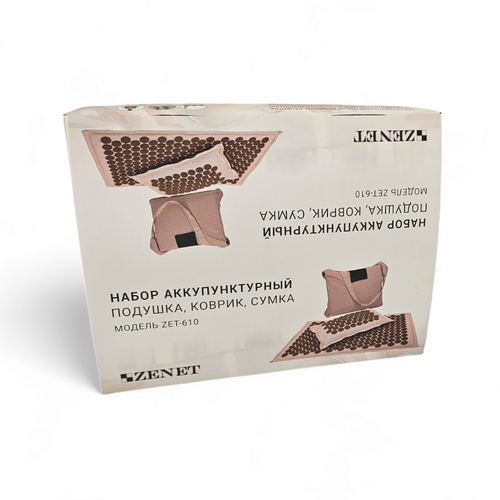 Купить Массажный коврик ZENET ZET-610 бежевый  9087683. Характеристики, отзывы и цены в Донецке