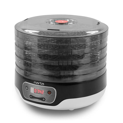 Купить Сушилка для овощей и фруктов MARTA MFD-5042PS черный  9913331. Характеристики, отзывы и цены в Донецке