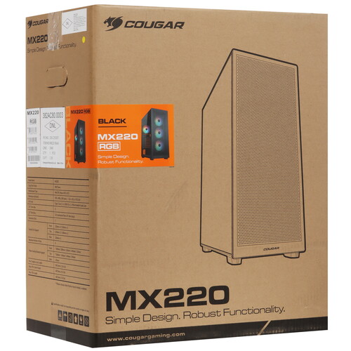 Купить Корпус Cougar MX220 RGB  5622504. Характеристики, отзывы и цены в Донецке