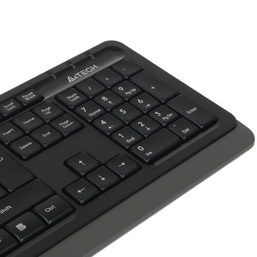 Купить Клавиатура+мышь  проводная  A4Tech Fstyler F1010 черный  1395904. Характеристики, отзывы и цены в Донецке