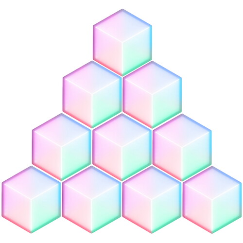 Купить Светодиодная панель Govee Glide Hexa Pro серый  5488153. Характеристики, отзывы и цены в Донецке