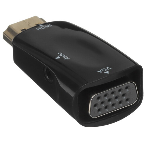 Купить Переходник однонаправленный Cablexpert HDMI - VGA+Jack 3.5  1332892. Характеристики, отзывы и цены в Донецке
