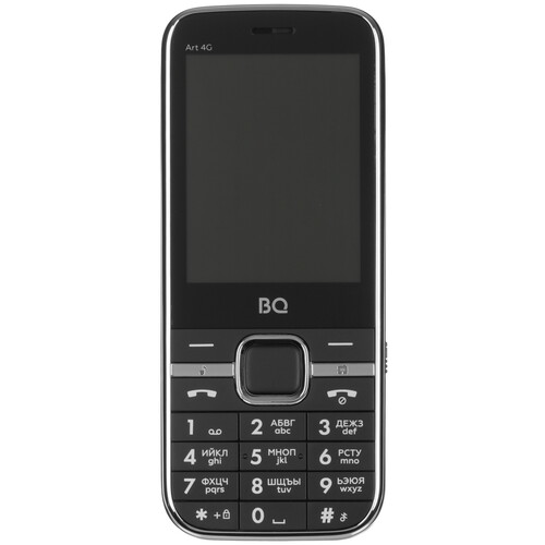 Купить Сотовый телефон BQ 2800L Art 4G черный/серебристый  9111971. Характеристики, отзывы и цены в Донецке