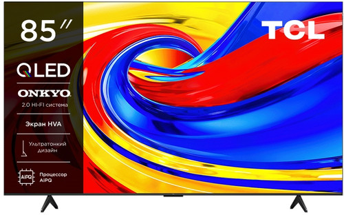 Купить 85" (215 см) Телевизор TCL 85P7L черный  9357713. Характеристики, отзывы и цены в Донецке