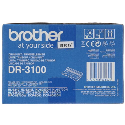Купить Фотобарабан Brother DR-3100  0101055. Характеристики, отзывы и цены в Донецке
