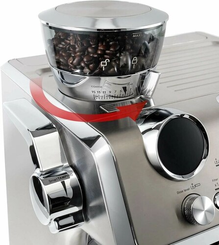 Купить Кофеварка рожковая Delonghi EC9885.M серебристый  5643012. Характеристики, отзывы и цены в Донецке