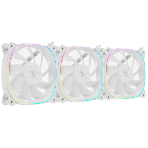 Купить Комплект вентиляторов InWin Sirius Extreme Pure ASE120P [IW-FN-ASE120P-3PK] белый  5615548. Характеристики, отзывы и цены в Донецке