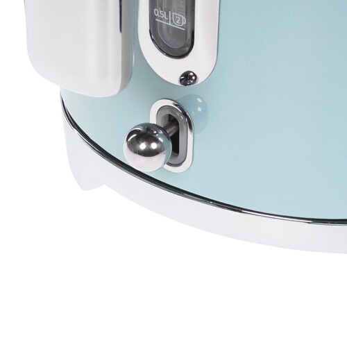 Купить Электрочайник Smeg KLF03PBEU голубой  8115923. Характеристики, отзывы и цены в Донецке