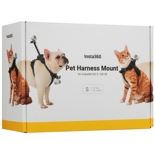 Купить Крепление для домашних питомцев Insta360 Pet Harness Mount Size S  5482936. Характеристики, отзывы и цены в Донецке