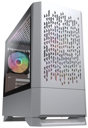 Купить Корпус Cougar MG140 Air RGB [385JM80.0002] белый  4814854. Характеристики, отзывы и цены в Донецке
