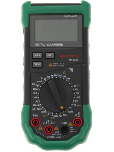 Купить Мультиметр Mastech MS8269  1128028. Характеристики, отзывы и цены в Донецке