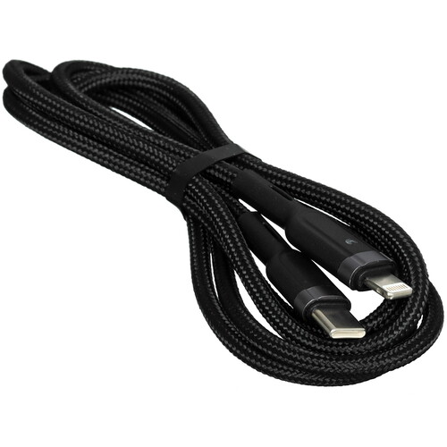 Купить Кабель круглый Hoco Lightning 8-pin - USB Type-C черный 1.2 м  5635319. Характеристики, отзывы и цены в Донецке