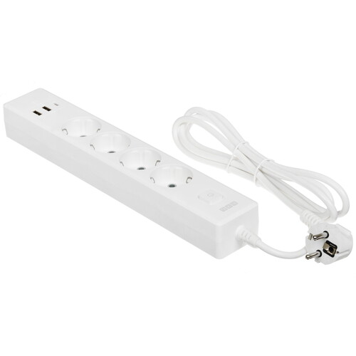 Купить Удлинитель Power Cube PC-6-2M белый  9196398. Характеристики, отзывы и цены в Донецке