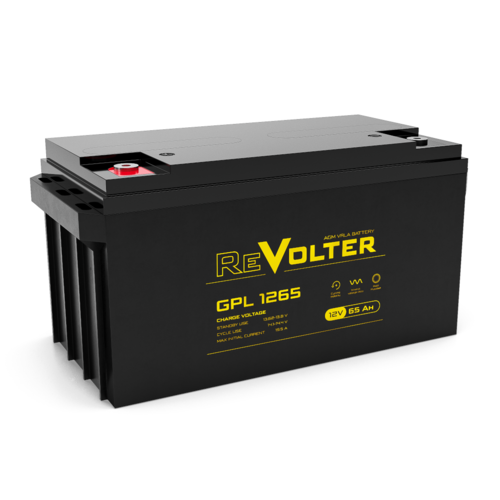Купить Аккумуляторная батарея для ИБП ReVolter GPL 1265  9110862. Характеристики, отзывы и цены в Донецке
