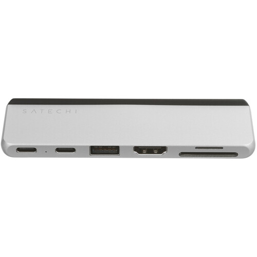 Купить Док-станция Satechi Dual USB-C Hub For Surface Pro 9 серебристый  5470200. Характеристики, отзывы и цены в Донецке