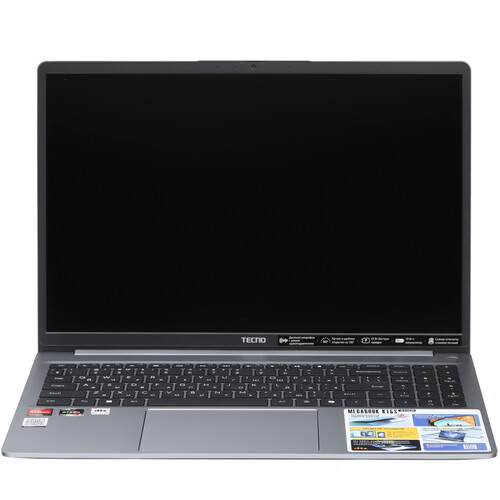 Купить 16" Ноутбук Tecno Megabook K16S серый  5465844. Характеристики, отзывы и цены в Донецке