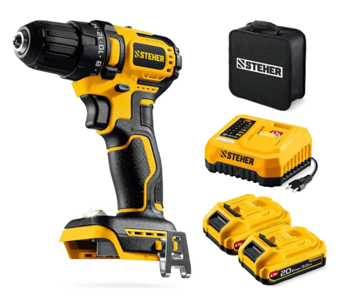 Купить Дрель-шуруповерт STEHER CB-45-22  9312329. Характеристики, отзывы и цены в Донецке