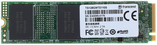 Купить 128 ГБ M.2 NVMe накопитель Transcend MTE110S [TS128GMTE110S]  1255824. Характеристики, отзывы и цены в Донецке