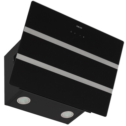 Купить Вытяжка наклонная DEXP IH60-SV0 RGB черный/серебристый  9226037. Характеристики, отзывы и цены в Донецке