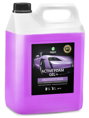 Купить Автошампунь GRASS Active Foam Gel +  5345212. Характеристики, отзывы и цены в Донецке