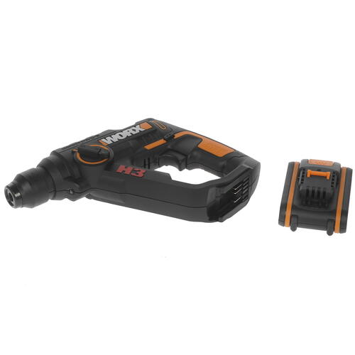Купить Перфоратор Worx WX390.1 PowerShare 20V  8143032. Характеристики, отзывы и цены в Донецке