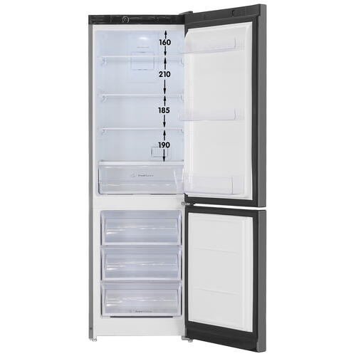 Купить Холодильник с морозильником  Indesit ITS 4180 NG серый  9082291. Характеристики, отзывы и цены в Донецке